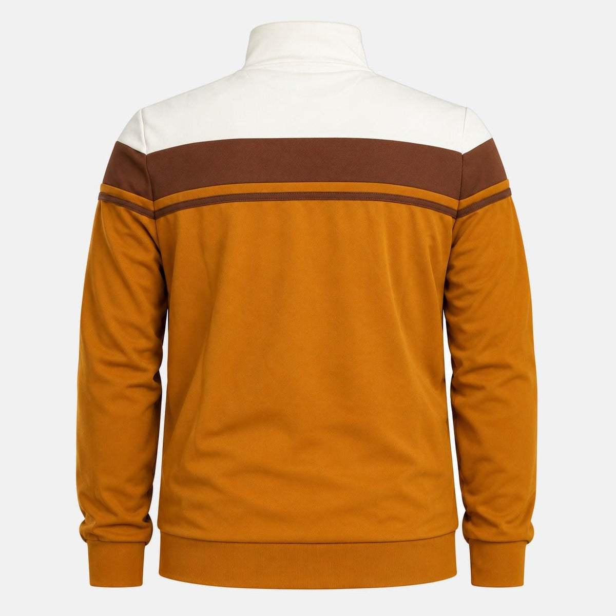 Sergio Tacchini Damarindo Track Top Jacket Gardenia/Potting Soil/Golden Brown | Northern Threads Designer Menswear