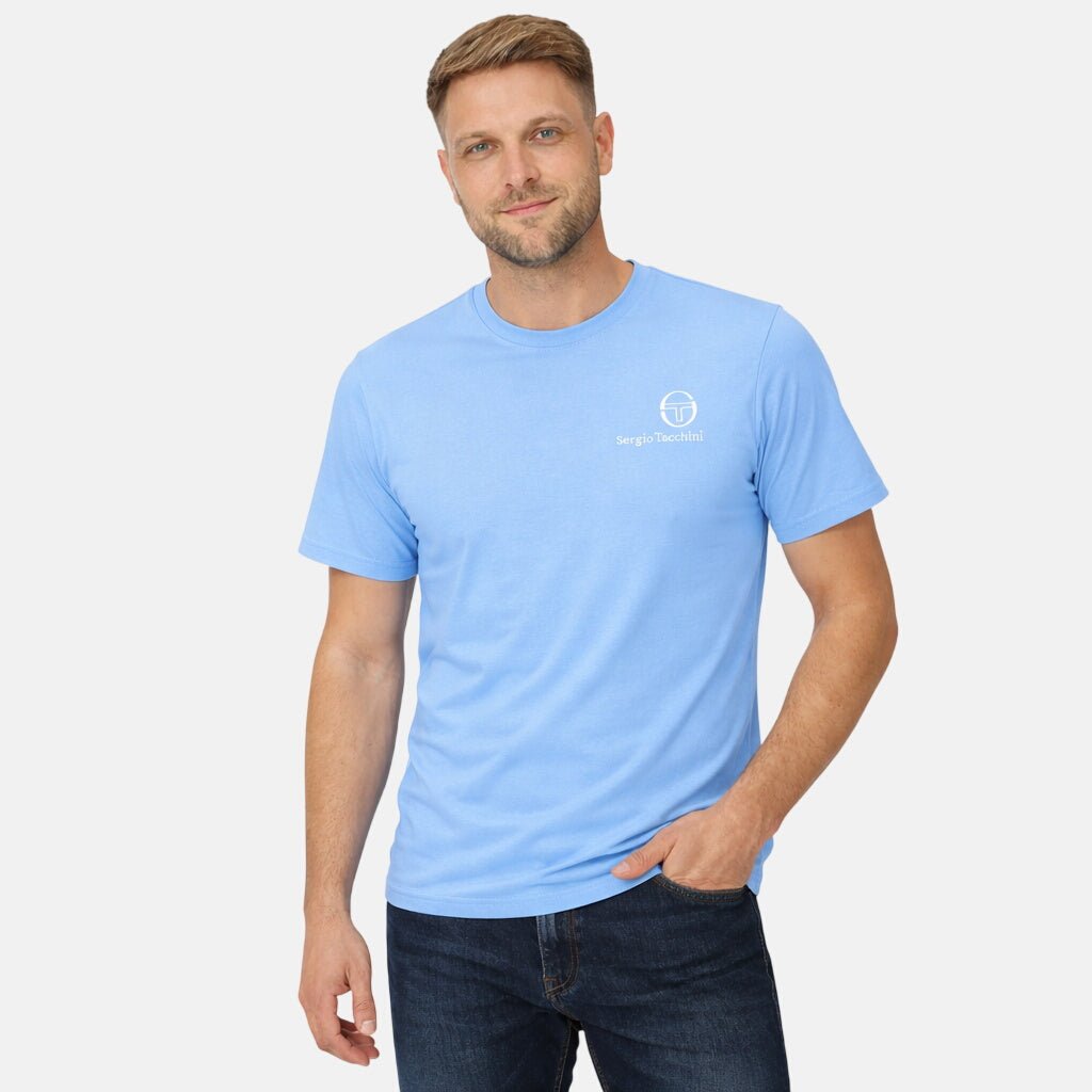Sergio Tacchini Felton T-Shirt Baltic Sea | Northern Threads Designer Menswear