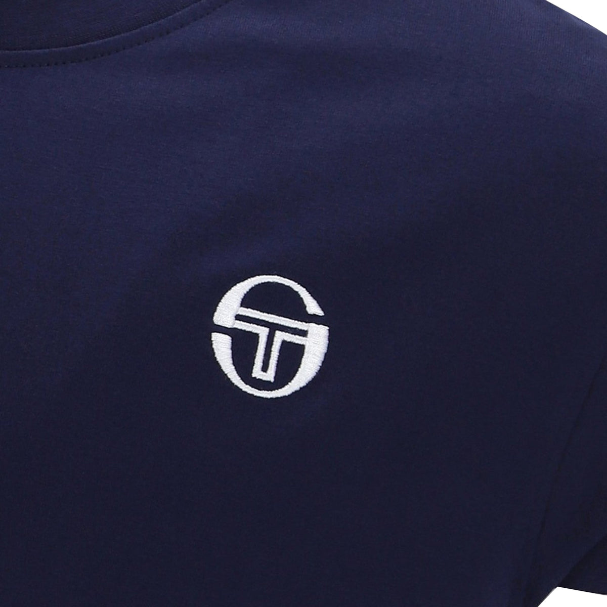 Sergio Tacchini Grello T-Shirt Maritime Blue/White | Northern Threads Designer Menswear