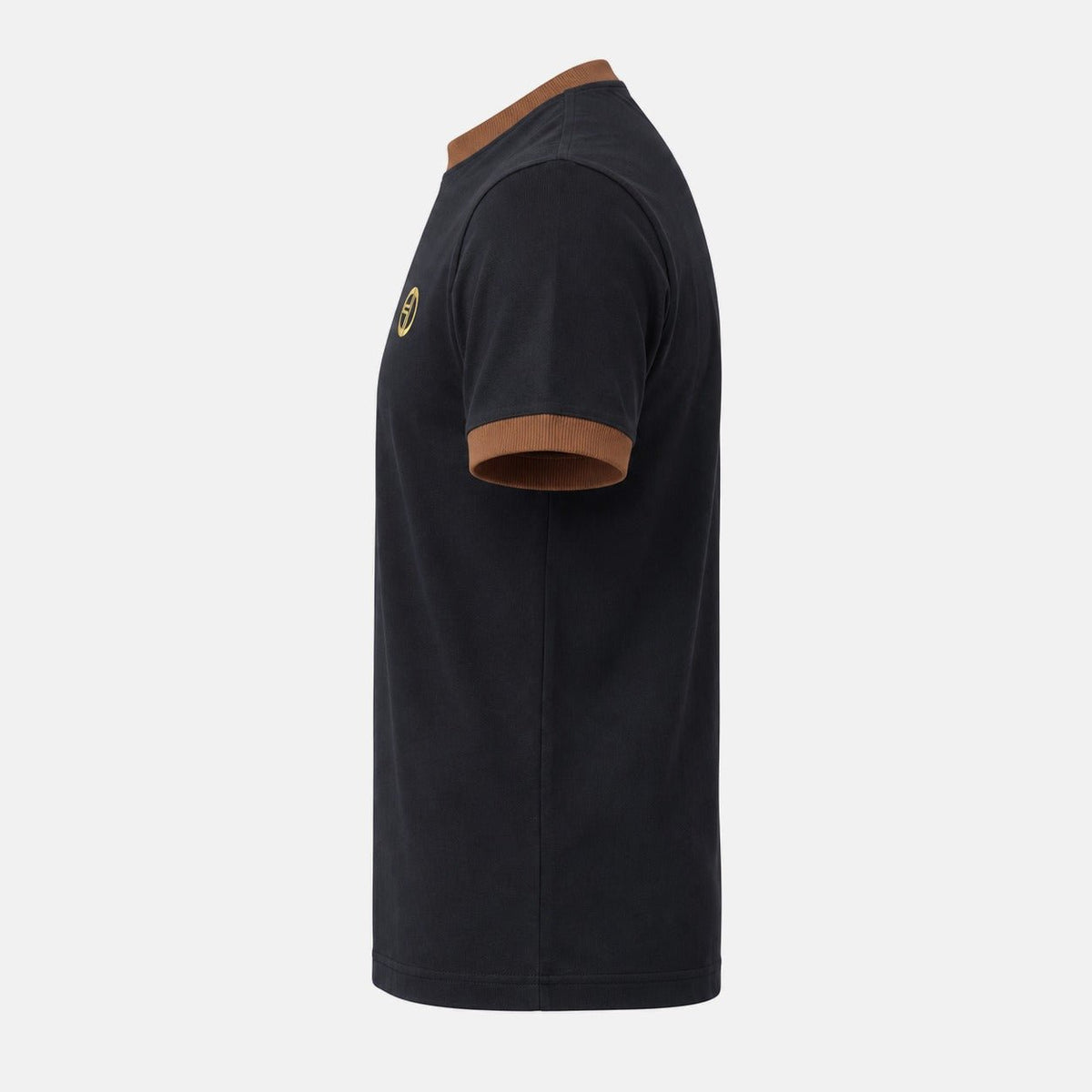 Sergio Tacchini Nera T-Shirt Black/Potting Soil | Northern Threads Designer Menswear