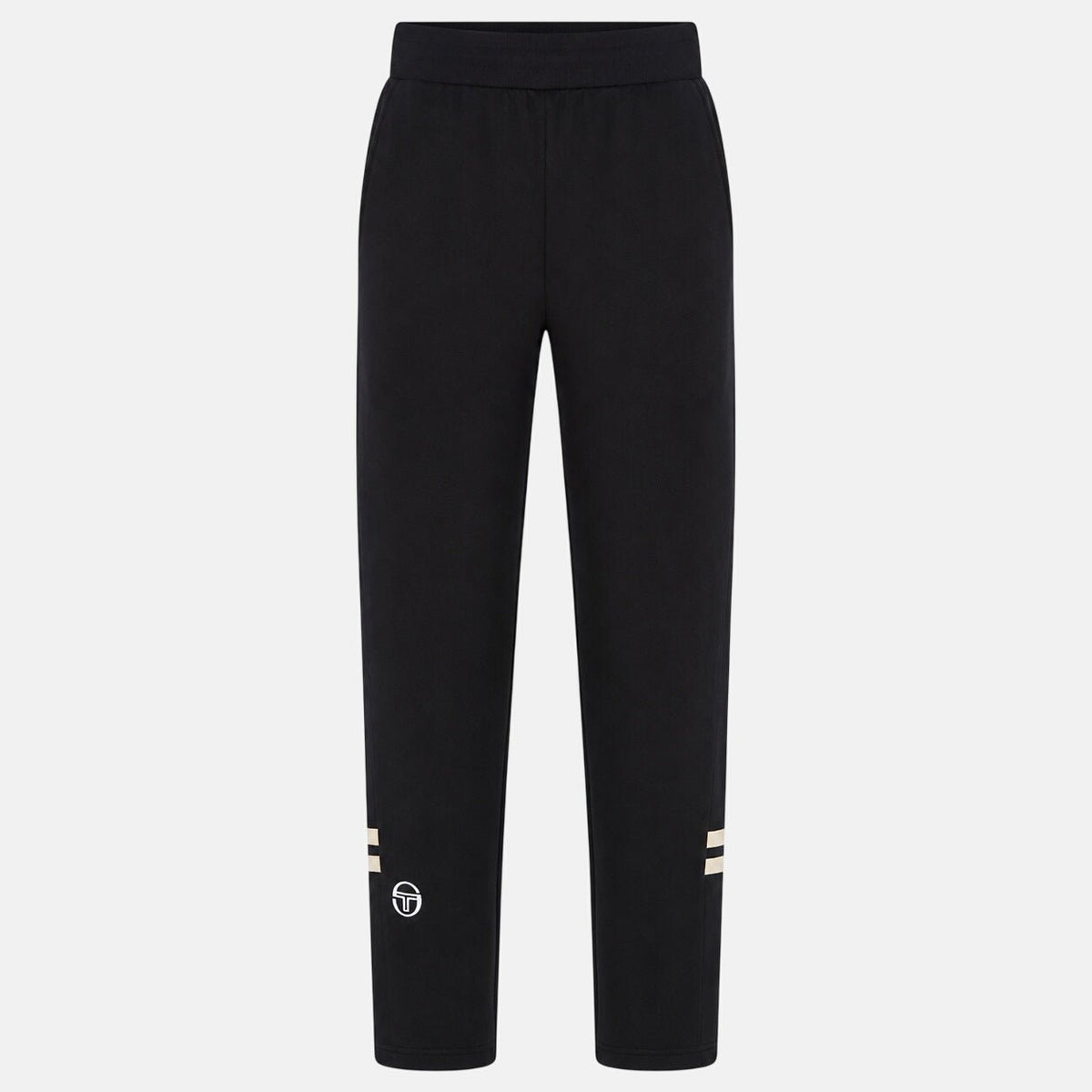 Sergio Tacchini Orion Track Pant Joggers Black/Peyote | Northern Threads Designer Menswear