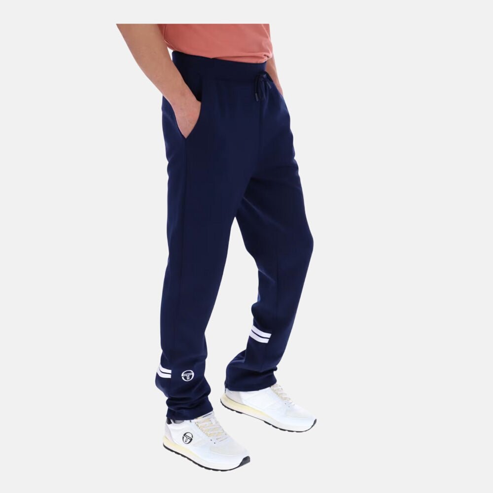 Sergio Tacchini Orion Track Pant Joggers Maritime Blue/White | Northern Threads Designer Menswear