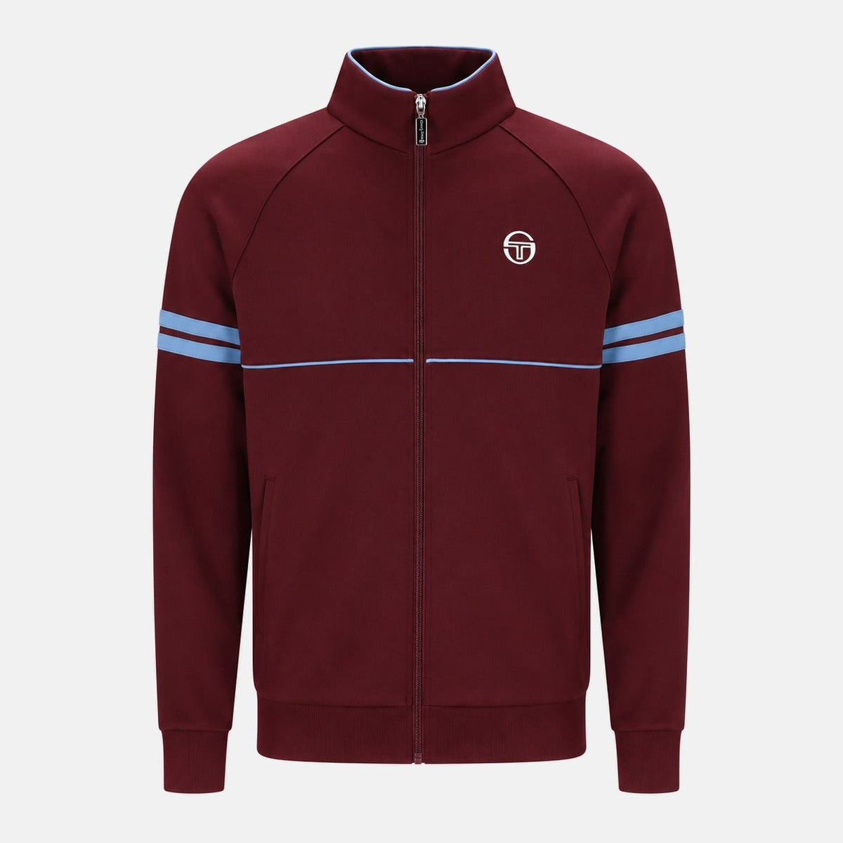 Sergio Tacchini Orion Track Top Jacket Fig/Country Blue | Northern Threads Designer Menswear
