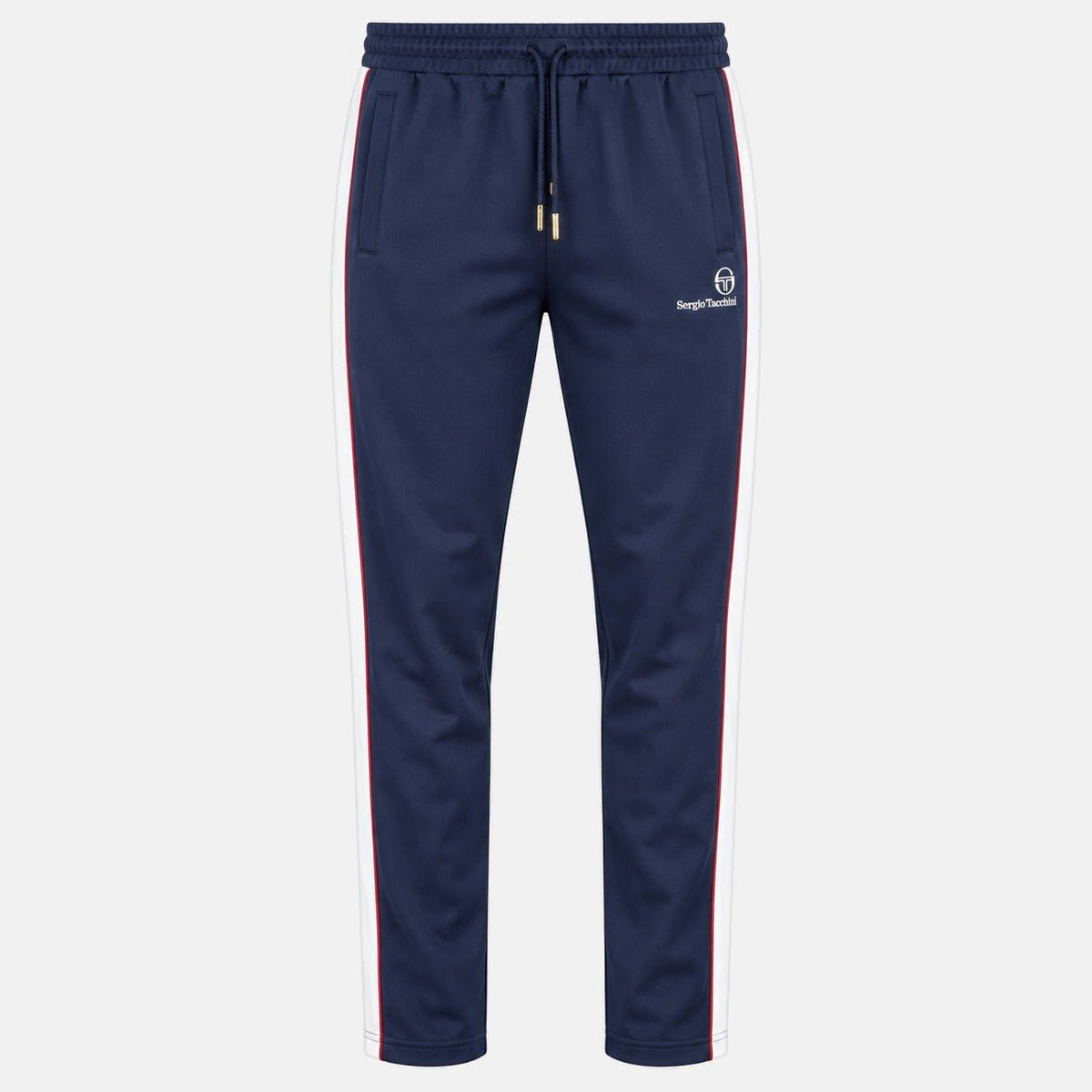 Sergio Tacchini Spiga Track Pant Joggers Maritime Blue/Gardenia/Merlot | Northern Threads Designer Menswear