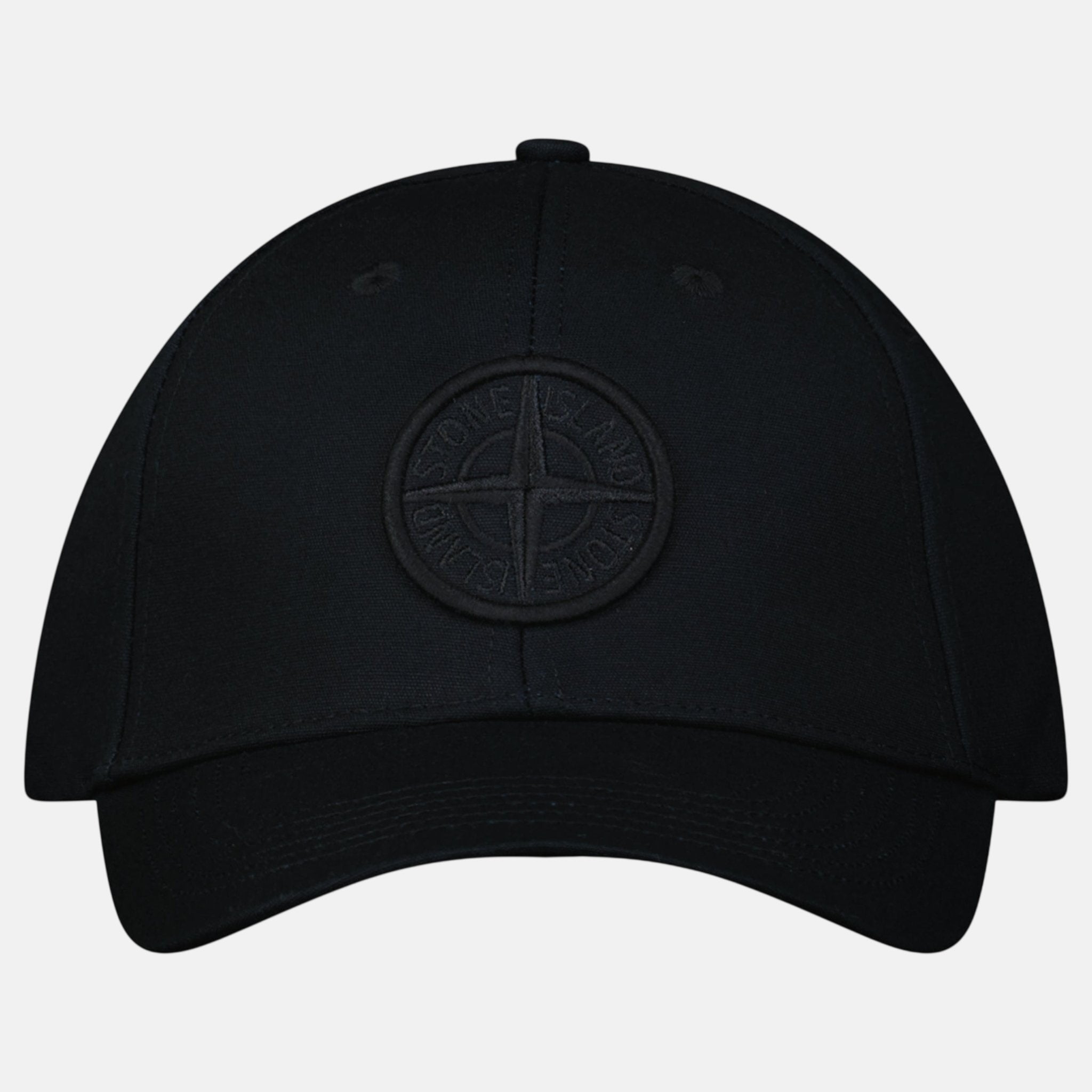 Stone Island Baseball Cap Black - Hat Box 1 - northern threads uk