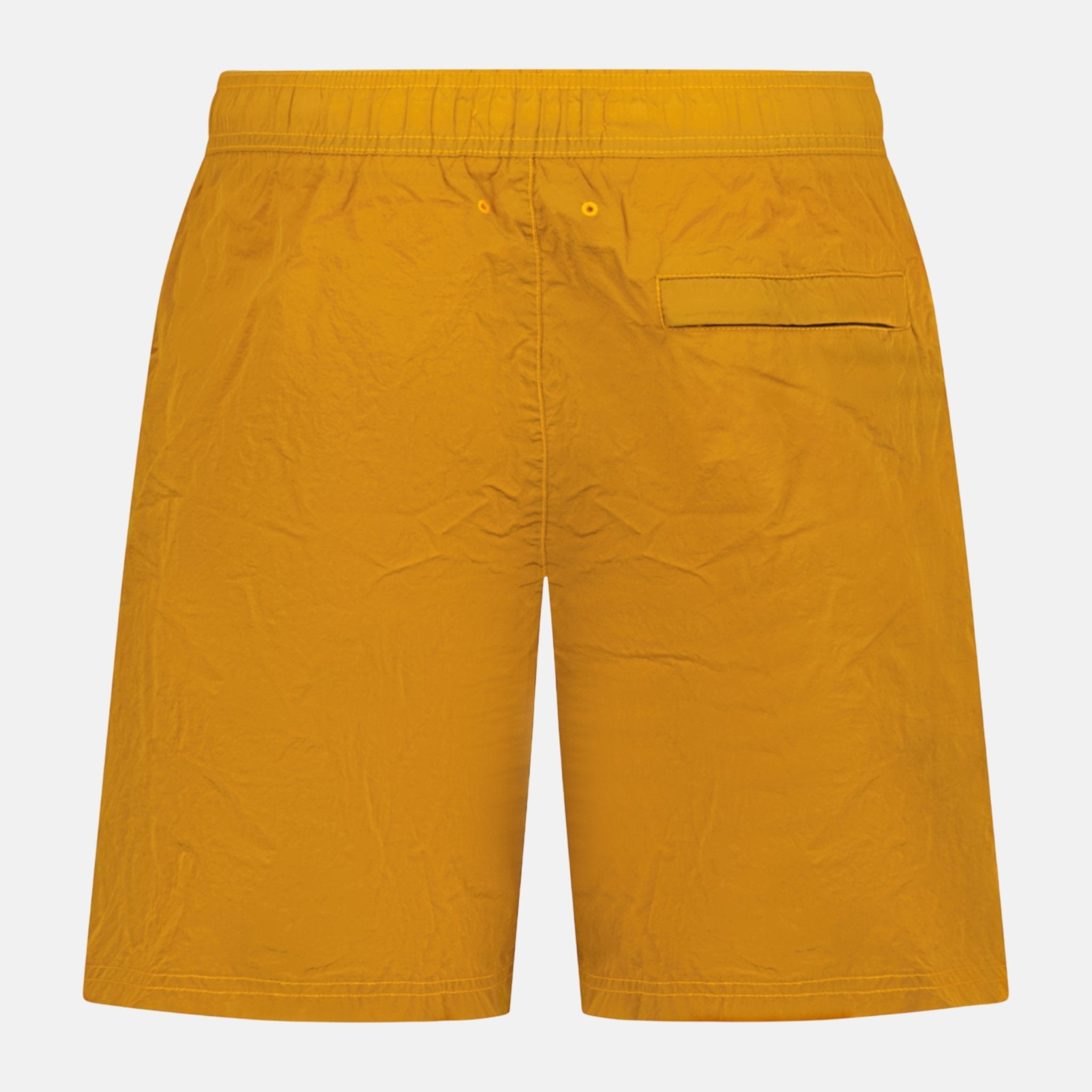 Stone Island Chrome Swim Shorts Burnt Orange - northern threads