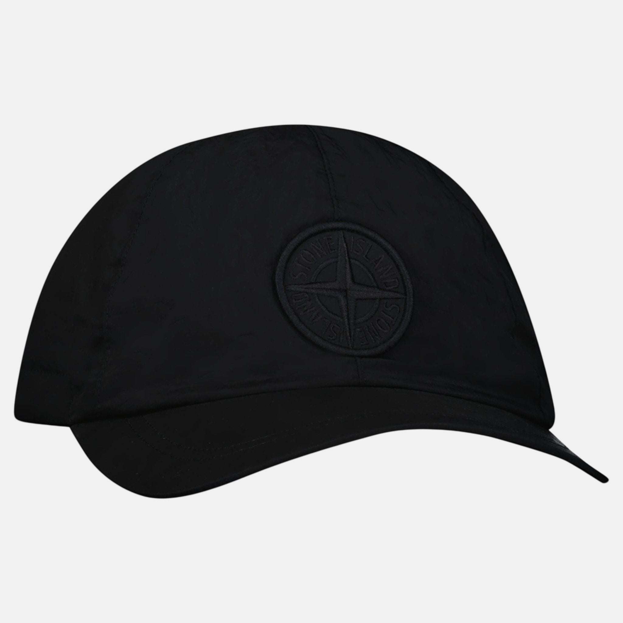 Stone Island Compass Baseball Cap Black - Hat Box 7 - northern threads uk