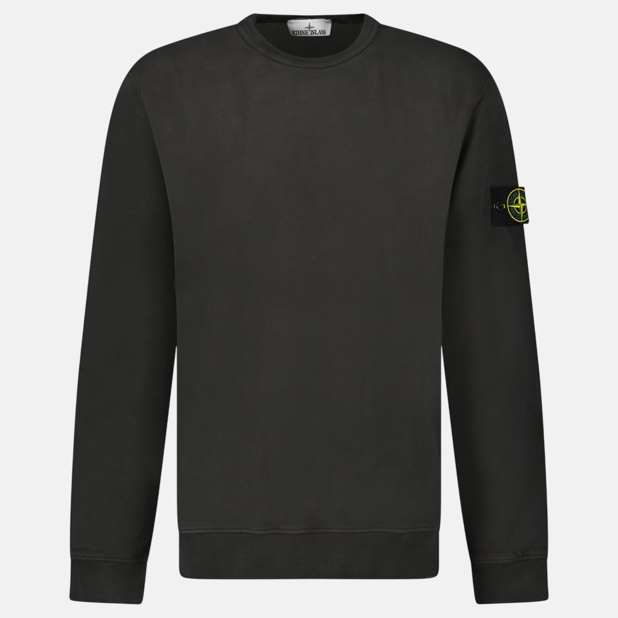 Stone Island Crewneck Sweatshirt Lead Grey - A28 - northern threads uk