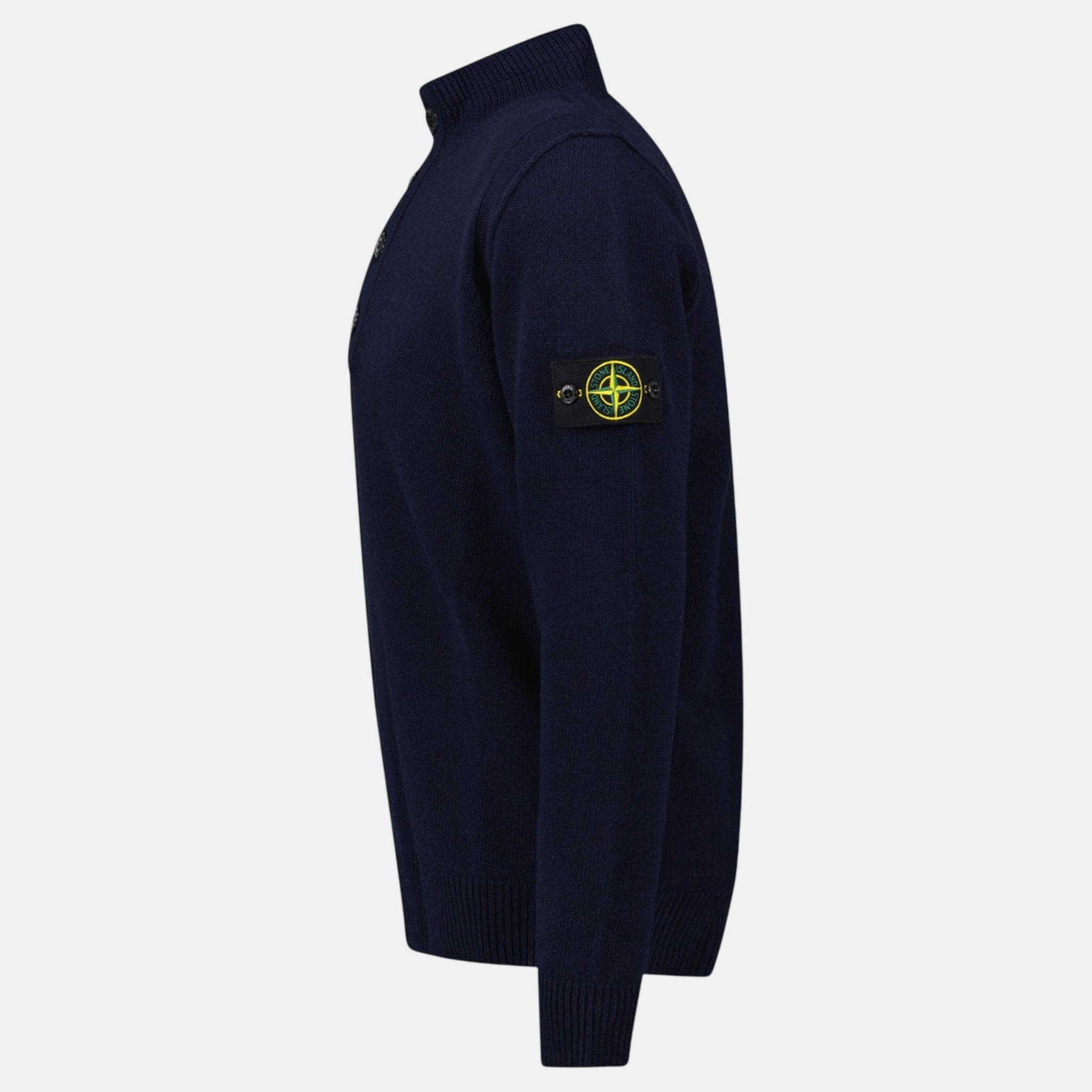Stone Island Half - Zip Jumper Navy - C68 - northern threads uk