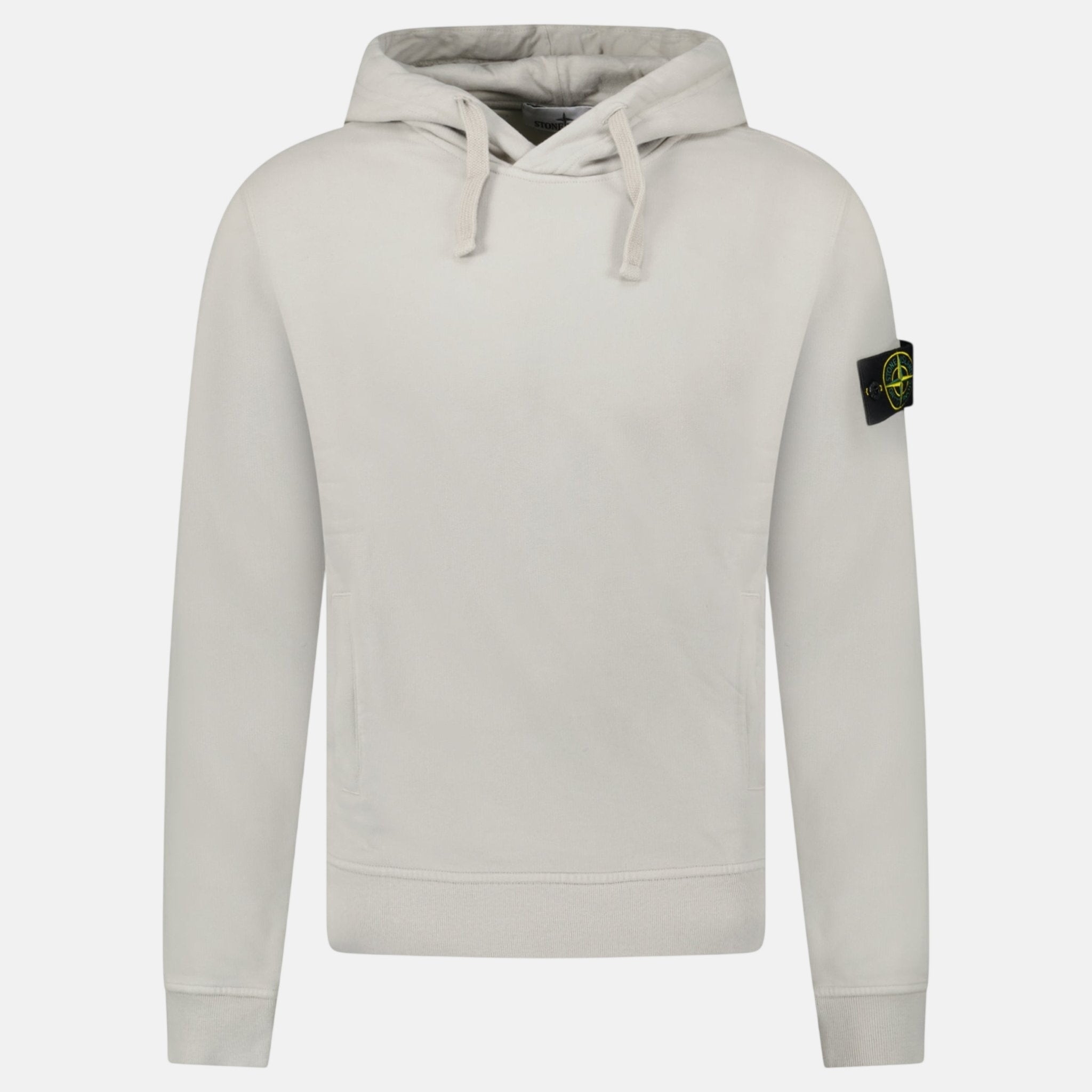 Stone Island Hooded Sweatshirt Pearly Grey - A4 - northern threads uk