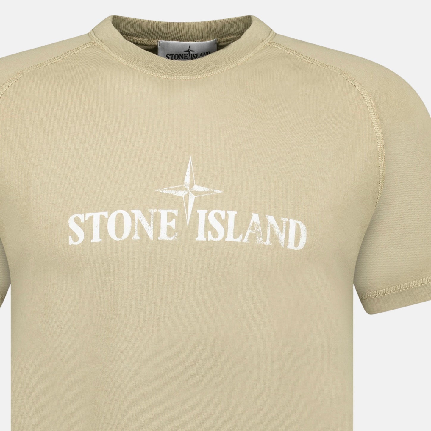 Stone Island Institutional Two T-Shirt Biscuit - northern threads