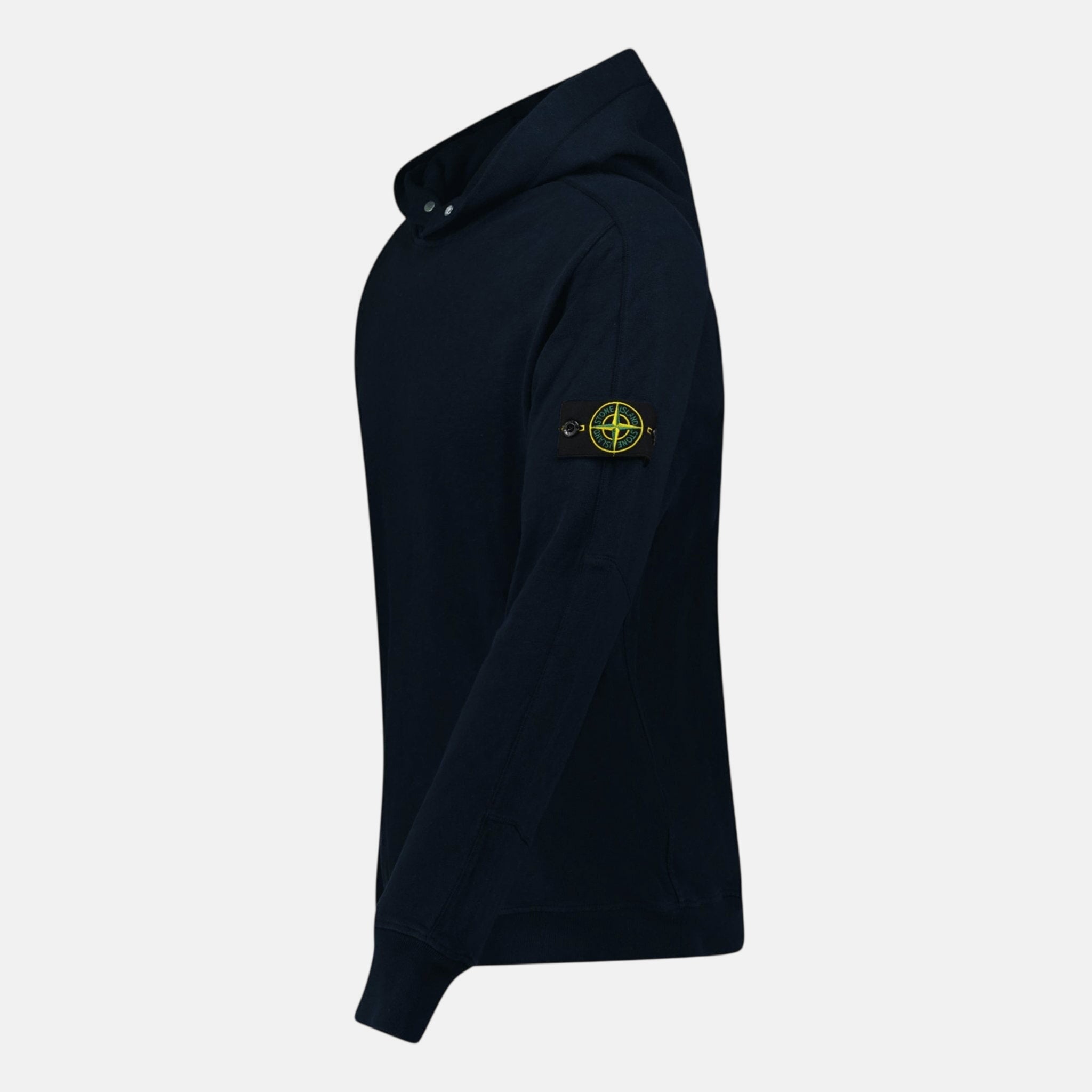 Stone Island ‘Old’ Treatment Hooded Sweatshirt Navy - northern threads