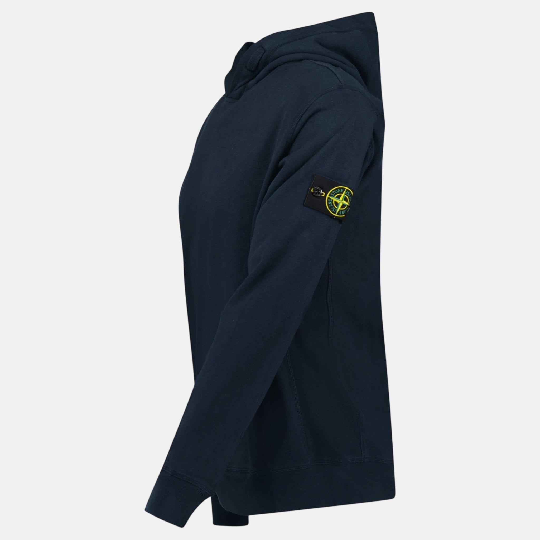 Stone Island ‘Old’ Treatment Hooded Sweatshirt Navy - northern threads