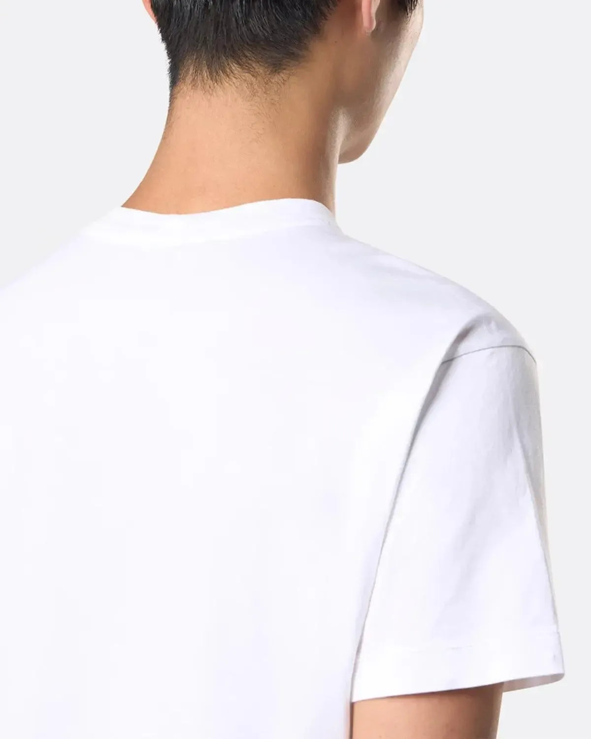 STONE ISLAND-STONE ISLAND 2100027 60/2 COTTON JERSEY SLIM FIT T-SHIRT WHITE-NORTHERN THREADS DESIGNER MENSWEAR