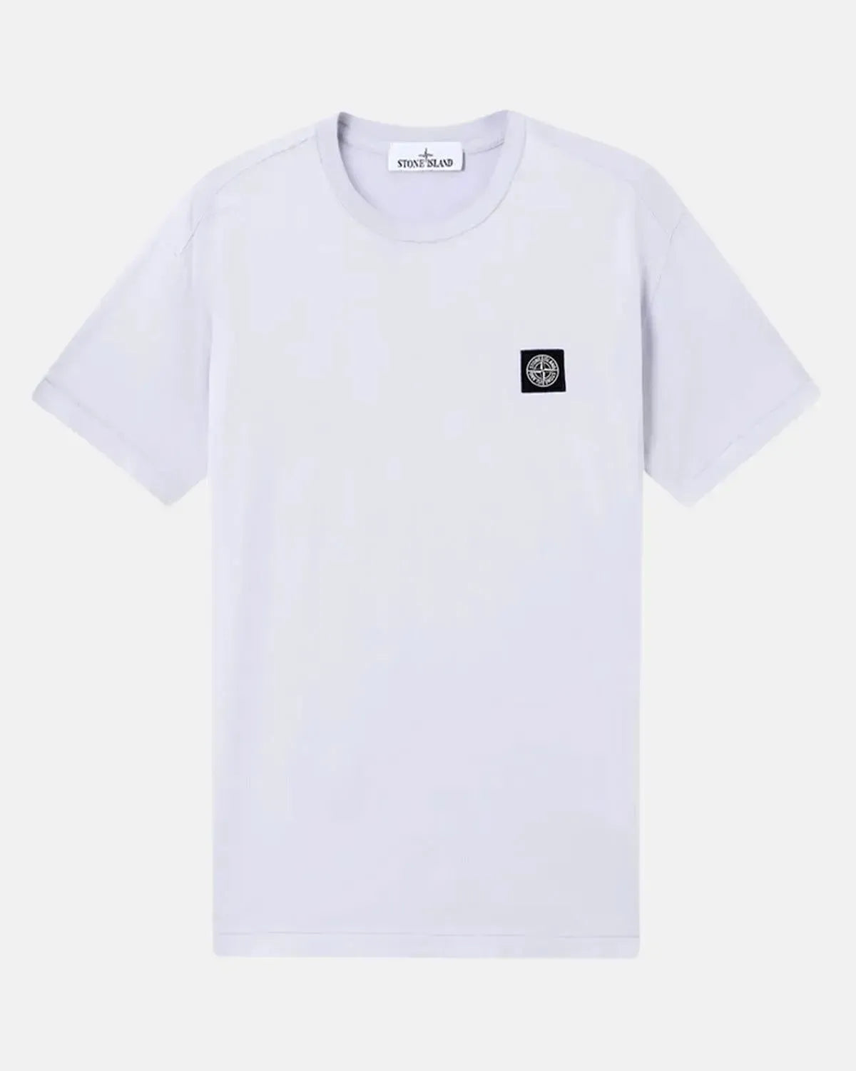 STONE ISLAND-STONE ISLAND 2100039 60/2 COTTON JERSEY T-SHIRT LILAC-NORTHERN THREADS DESIGNER MENSWEAR