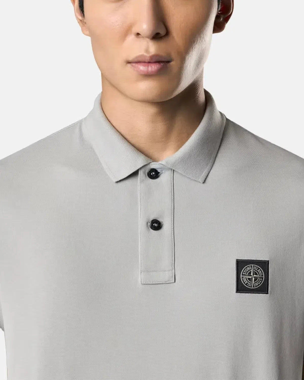 ★STONE ★22002SC Organic Cotton Elastane Pique T★ STONE ISLAND 22002SC ORGANIC COTTON ELASTANE PIQUE POLO