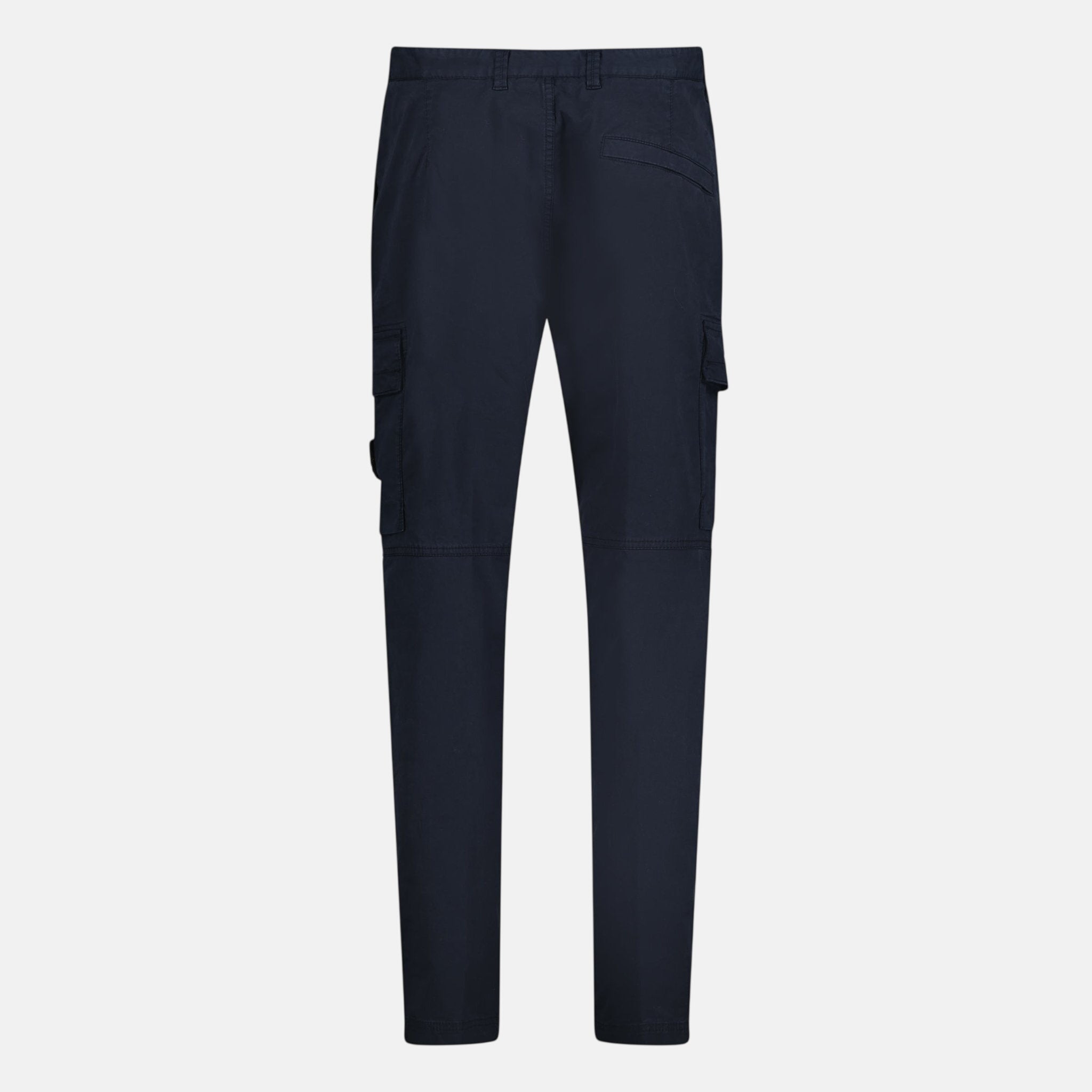 Stone Island Tapered Cargo Trousers Navy - northern threads