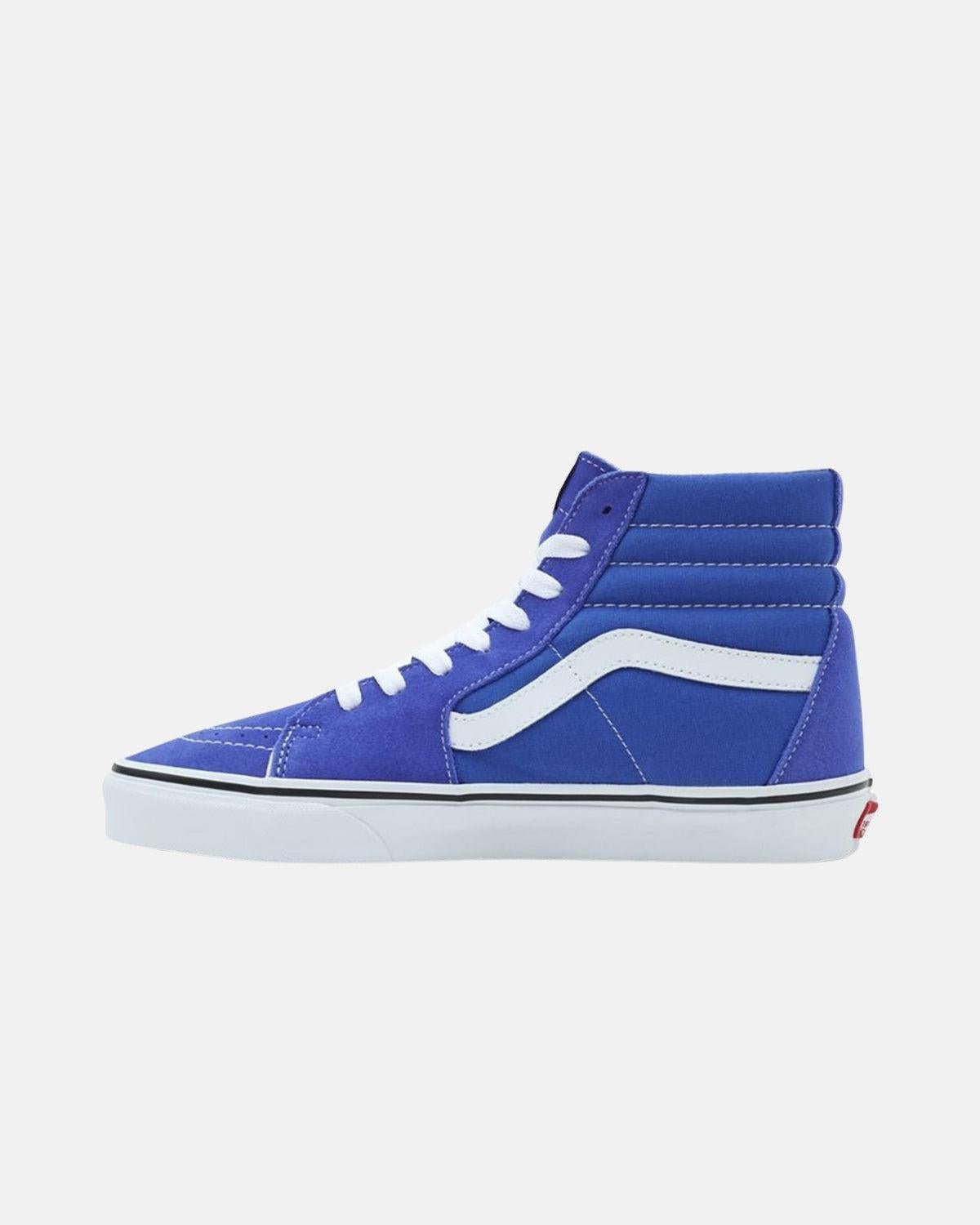 VANS COLOR THEORY SK8 - HI TRAINERS DAZE BLUE – VANS-UNISEX-COLOR THEORY SK8-HI TRAINERS-FOOTWEAR-VN0005U9-6RE-DAZE BLUE 6RE-UK4 EU36.5 | Studio DOS by Designer Outlet Sales