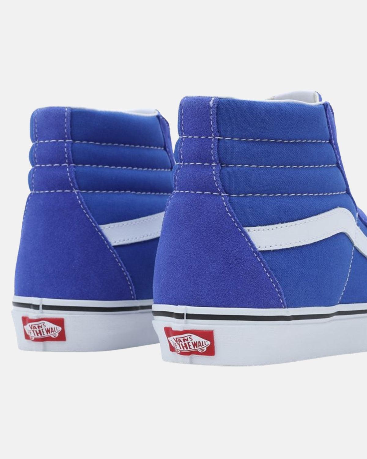 VANS COLOR THEORY SK8 - HI TRAINERS DAZE BLUE – VANS-UNISEX-COLOR THEORY SK8-HI TRAINERS-FOOTWEAR-VN0005U9-6RE-DAZE BLUE 6RE-UK4 EU36.5 | Studio DOS by Designer Outlet Sales